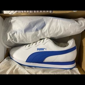 PUMA Turin 2 White-Palace Blue size 9 1/2